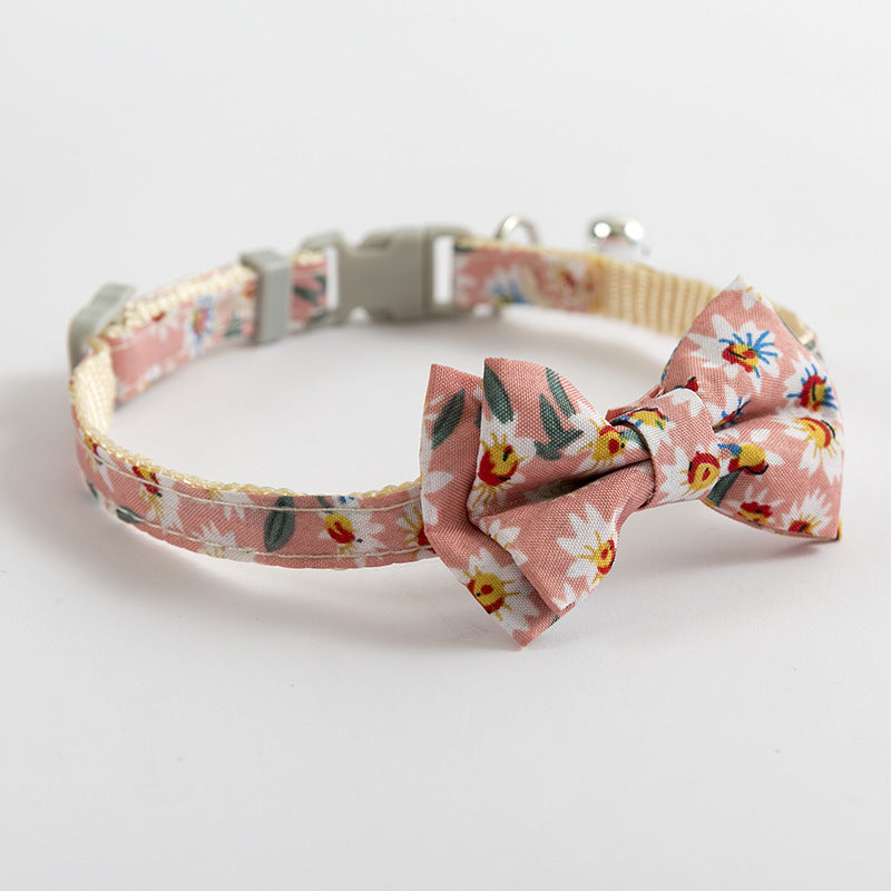 Safety Buckle Cat Collar with Bell – British Blue Style