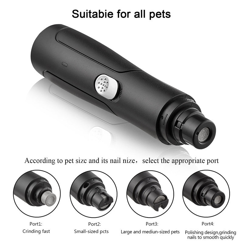 USB Pet Nail Grinder for Easy, Safe Trimming