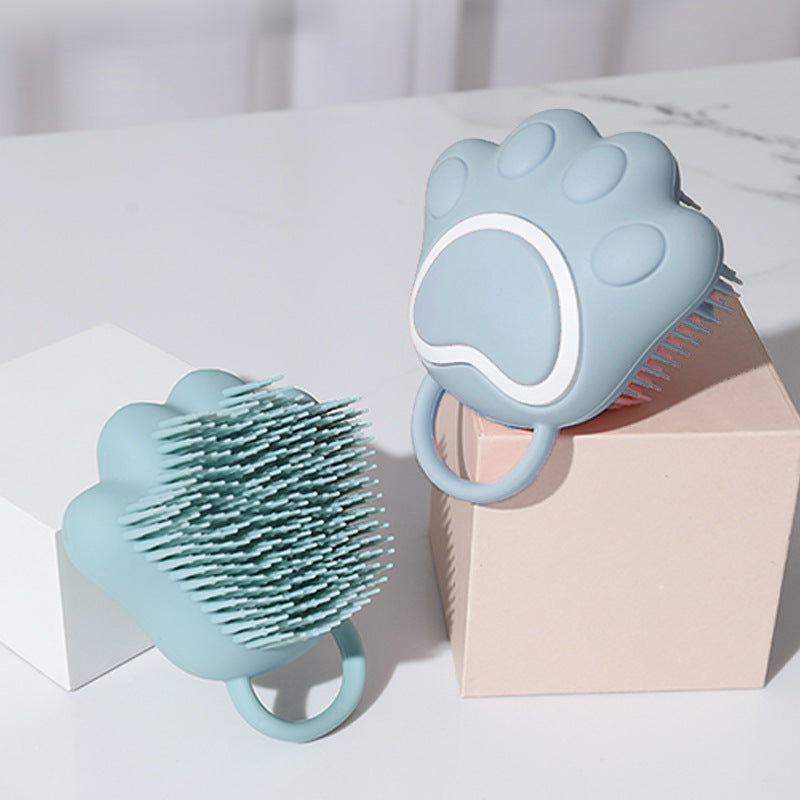 Soft Pet Bath Brush That Makes Wash Time Fun