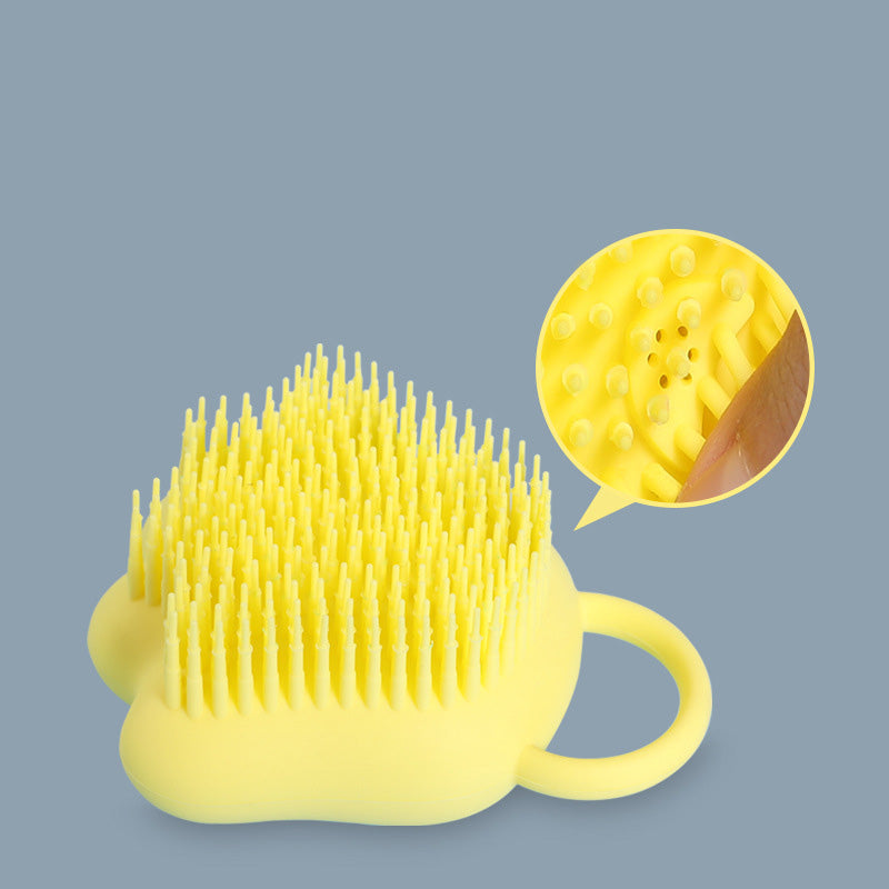 Soft Pet Bath Brush That Makes Wash Time Fun