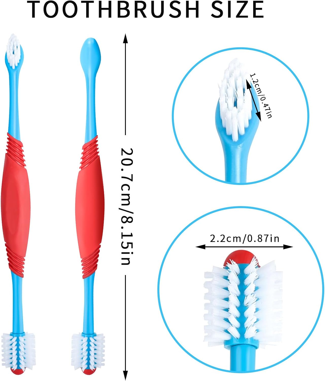 360° Pet Toothbrush for Easy, Gentle Dental Care