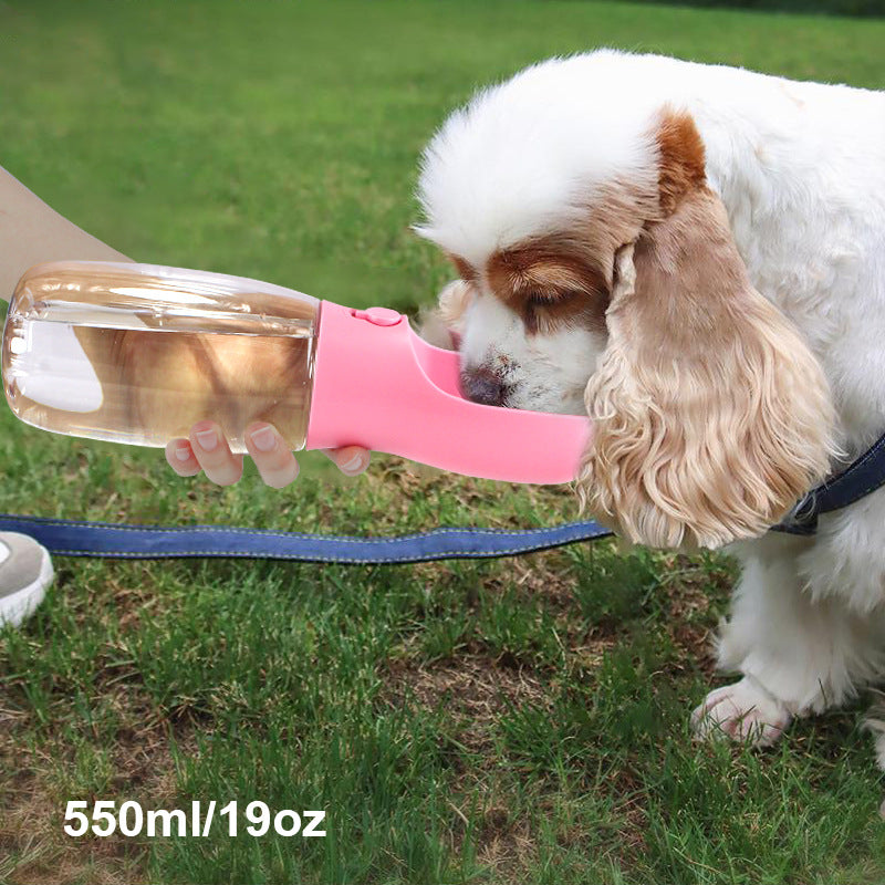 Travel-Ready Pet Water Bottle for Thirsty Little Explorers