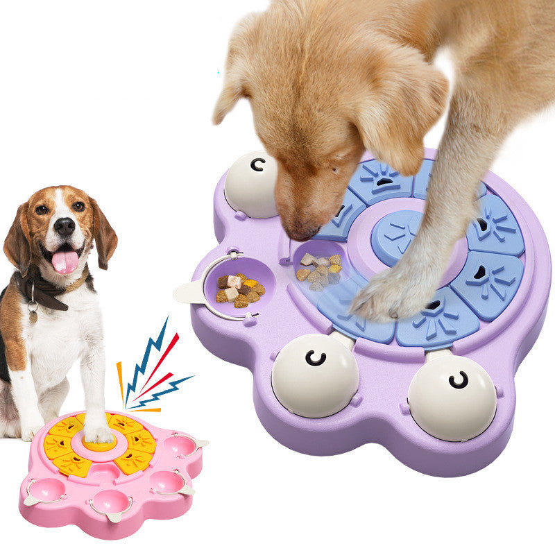 Interactive Pet Puzzle Bowl to Encourage Slower Mealtime