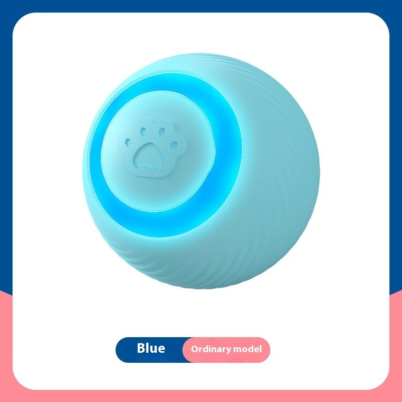 Smart Teasing Cat Ball – Rechargeable Rolling Play Toy