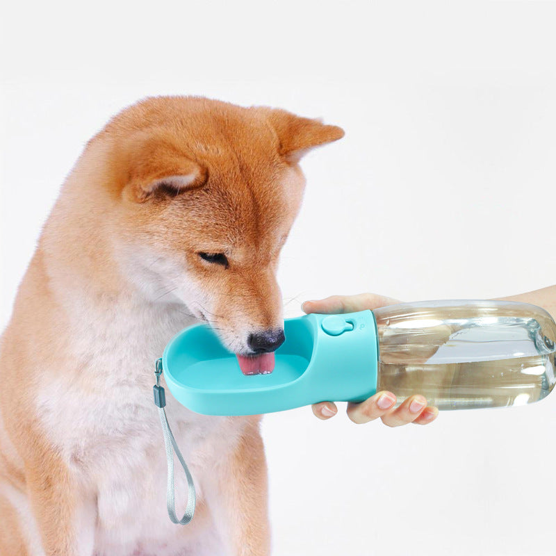 Travel-Ready Pet Water Bottle for Thirsty Little Explorers