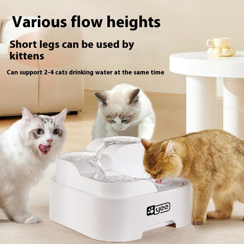 Live-Flow Cat Fountain Filter for Fresh Drinking Water