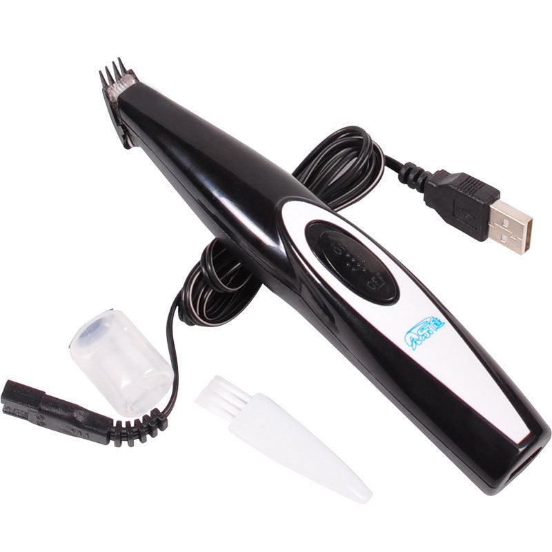 Gentle Pet Nail & Hair Trimmer – USB Rechargeable Grooming Tool