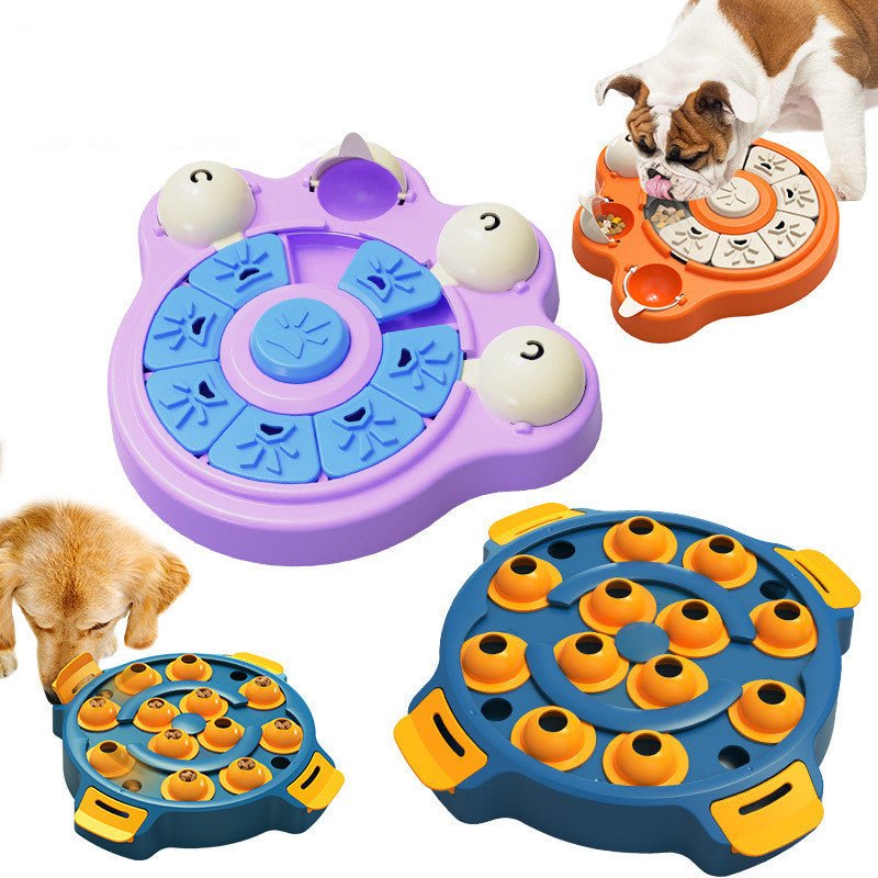 Interactive Pet Puzzle Bowl to Encourage Slower Mealtime