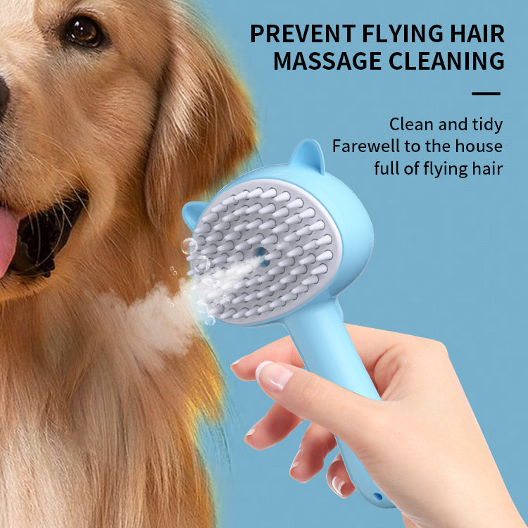 Rechargeable Mist Grooming Brush for Cats and Dogs