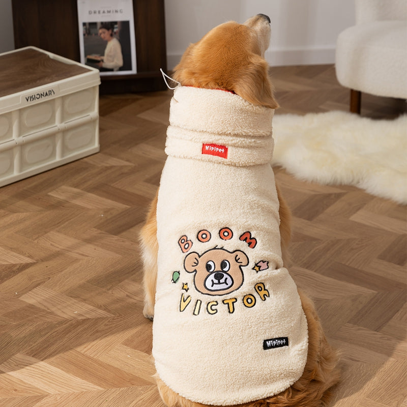 Warm Winter Dog Coat Set for Large & Medium Dogs – Perfect for Golden Retrievers