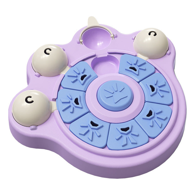 Interactive Pet Puzzle Bowl to Encourage Slower Mealtime